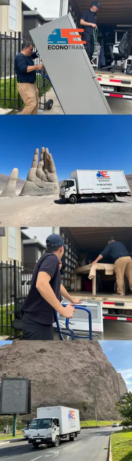 Carga preparada para el traslado